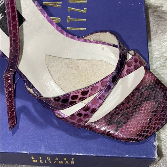Stuart Weitzman open toe heels - Picture 5 of 7